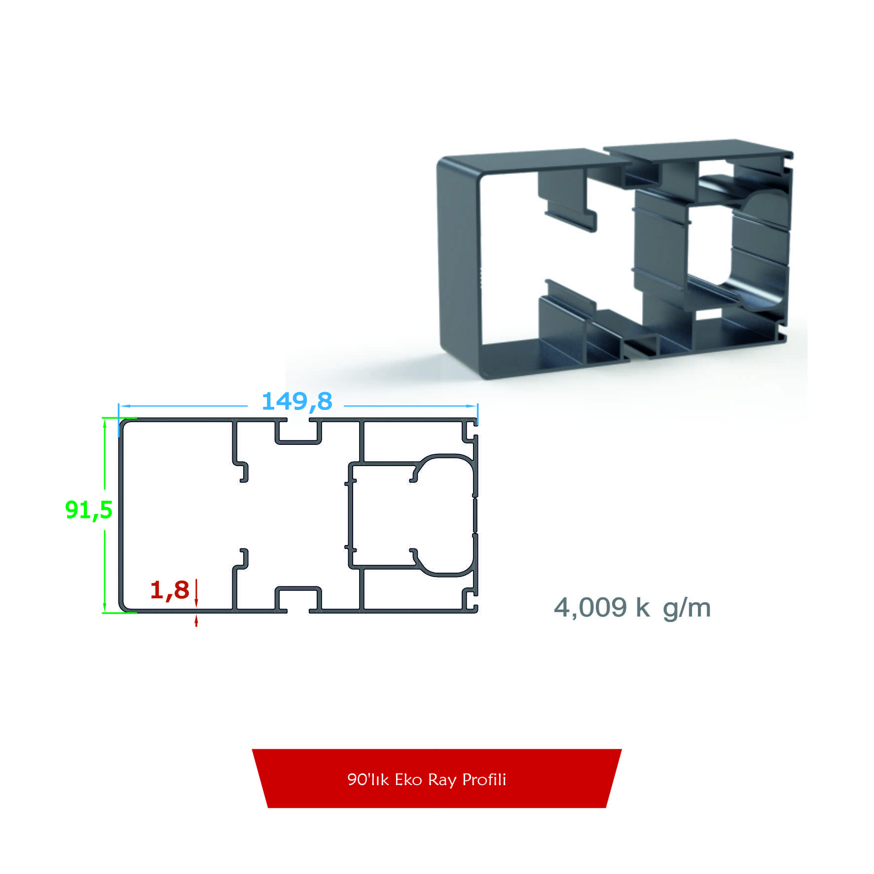90'lık Eko Ray Profili