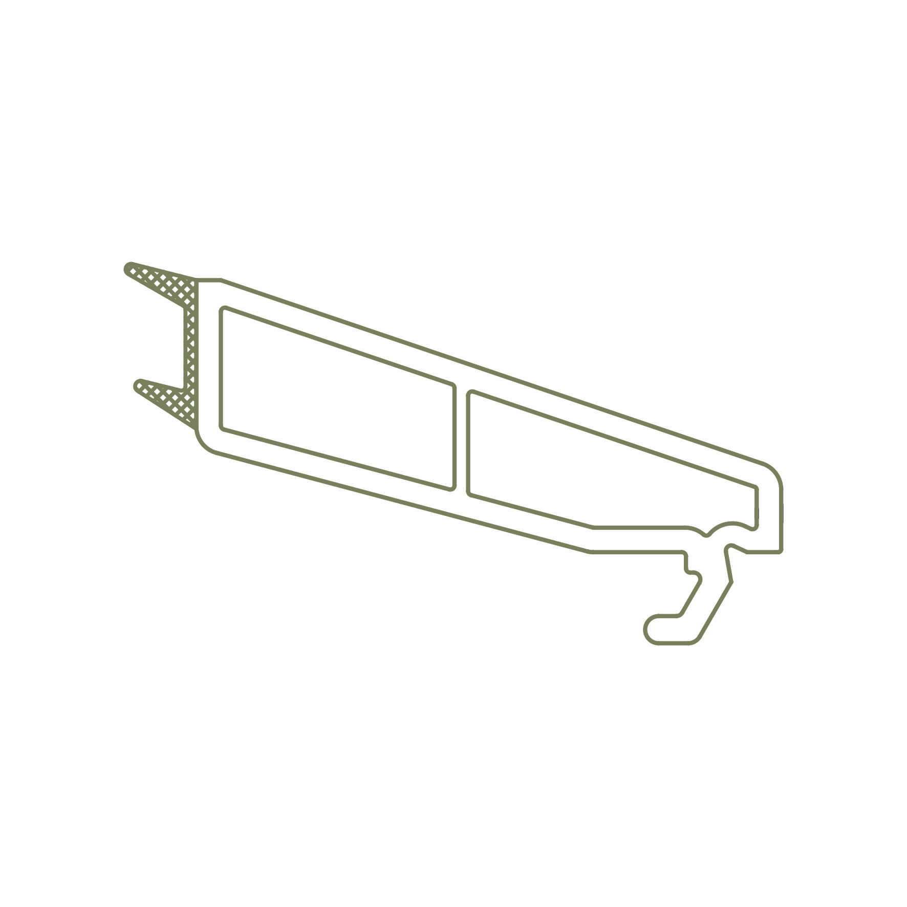 Plus Tek Cam Çıtası